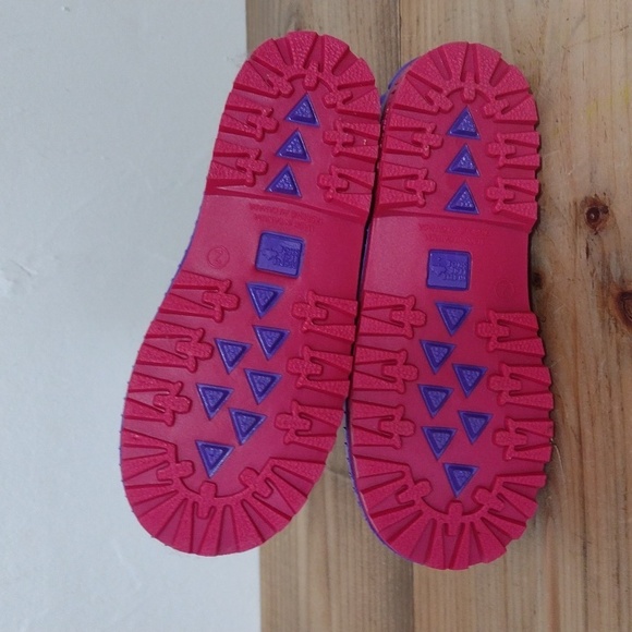 Maple Leaf Lunars Plus Vintage Pink & Purple Waterproof Canadian Boots NEW Sz 2 - Picture 6 of 16